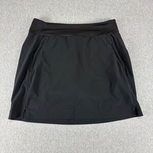 Athleta Skort Womens 6 Black‎ Jupe-Short Athletic Soho Activewear Running Skirt